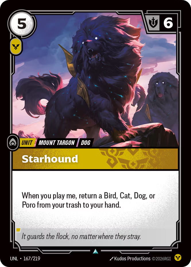 Starhound 167/219 (Unleashed)  | Good Games Morley