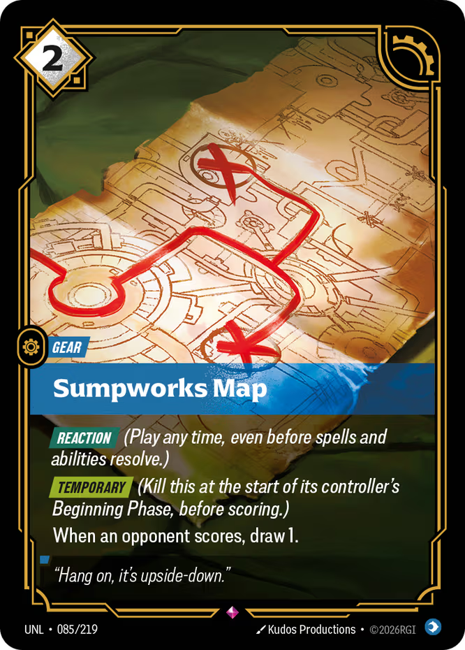 Sumpworks Map 085/219 (Unleashed)  - Foil | Good Games Morley
