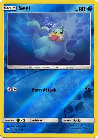 Seel 44/214 (SM - Unbroken Bonds)  - Reverse Holofoil | Good Games Morley