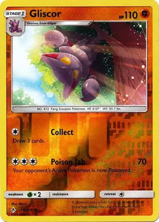 Gliscor 99/214 (SM - Unbroken Bonds)  - Reverse Holofoil | Good Games Morley