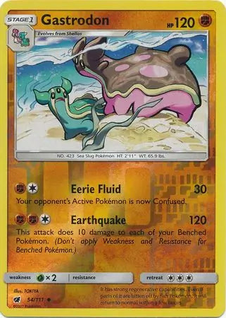 Gastrodon 54/111 (SM - Crimson Invasion)  - Reverse Holofoil | Good Games Morley