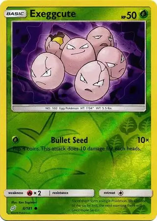 Exeggcute 8/181 (SM - Team Up)  - Reverse Holofoil | Good Games Morley