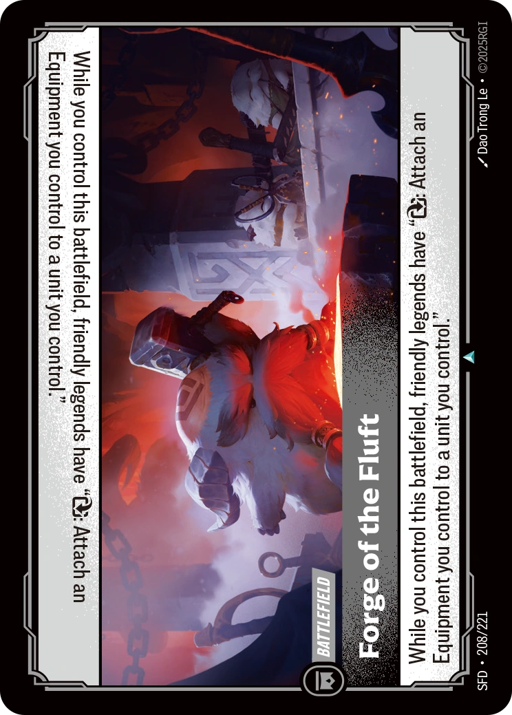 Forge of the Fluft 208/221 (Spiritforged)  - Foil | Good Games Morley