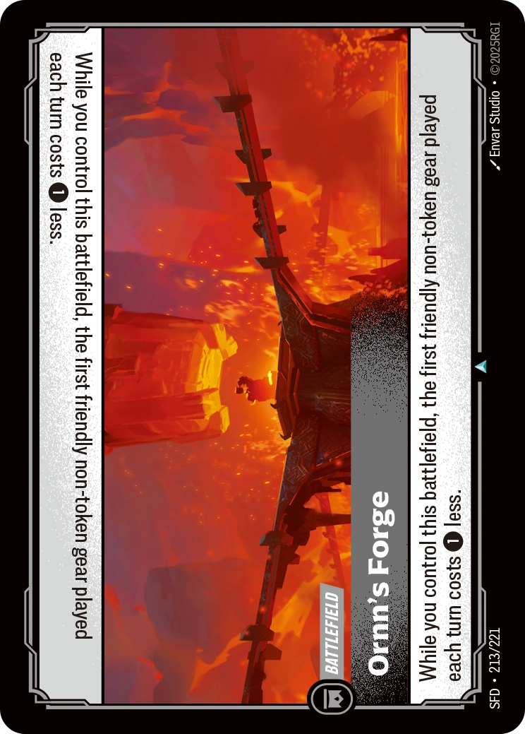 Ornn's Forge 213/221 (Spiritforged)  - Foil | Good Games Morley
