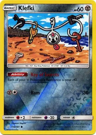 Klefki 110/181 (SM - Team Up)  - Reverse Holofoil | Good Games Morley