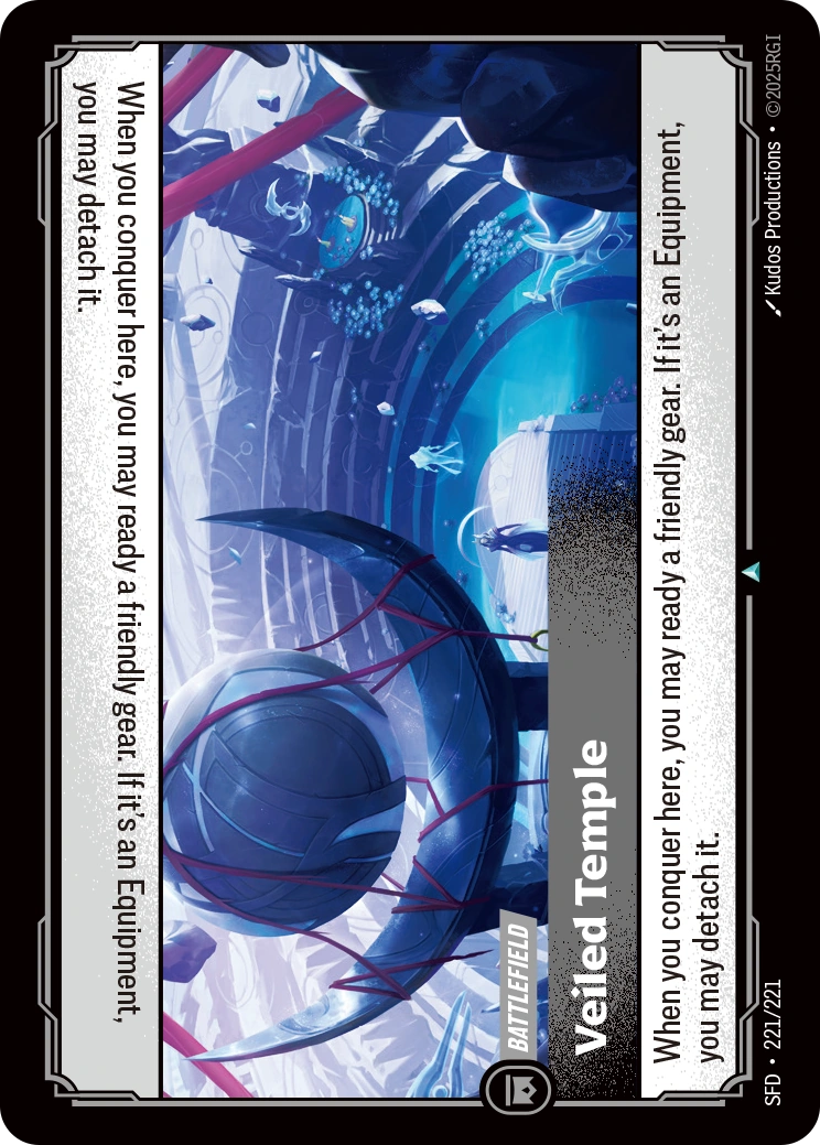 Veiled Temple 221/221 (Spiritforged)  - Foil | Good Games Morley