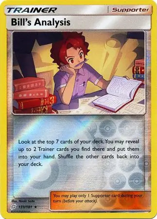 Bill's Analysis 133/181 (SM - Team Up)  - Reverse Holofoil | Good Games Morley