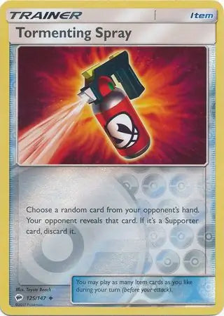 Tormenting Spray 125/147 (SM - Burning Shadows)  - Reverse Holofoil | Good Games Morley