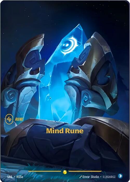 Mind Rune R03a (Unleashed)  - Foil | Good Games Morley