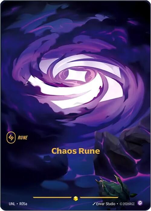 Chaos Rune R05a (Unleashed)  - Foil | Good Games Morley
