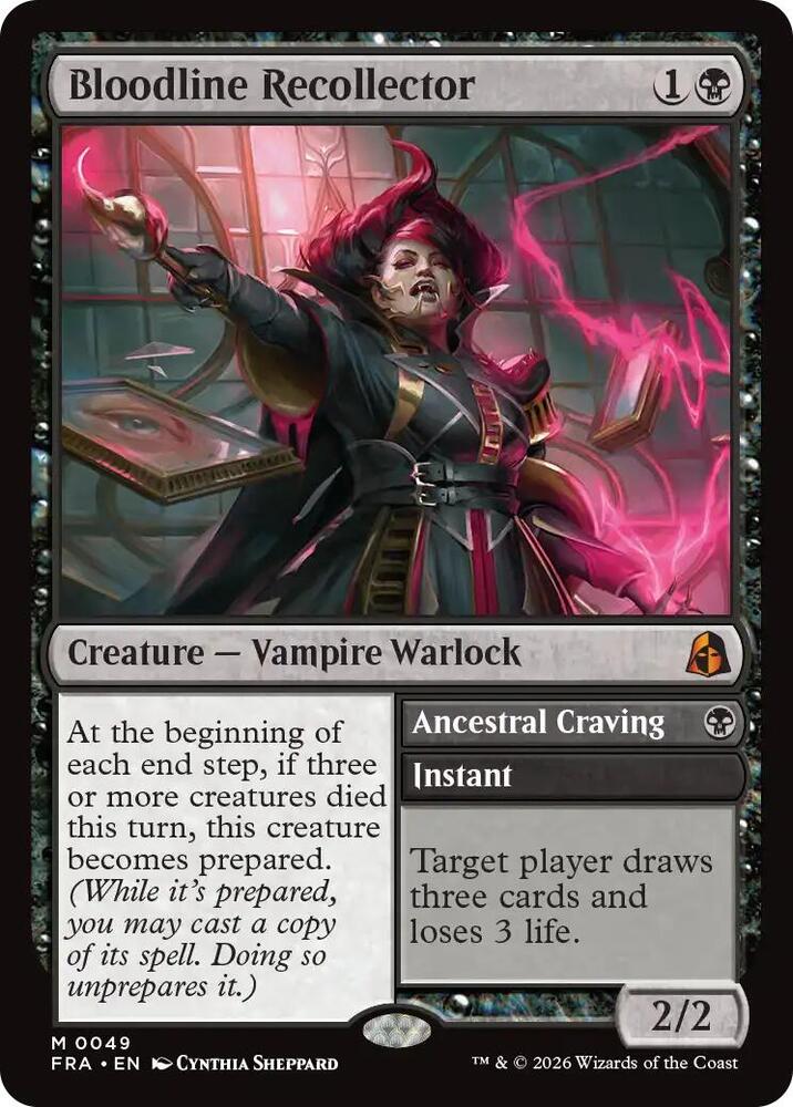 Bloodline Recollector // Ancestral Craving 49 (Reality Fracture)  | Good Games Morley