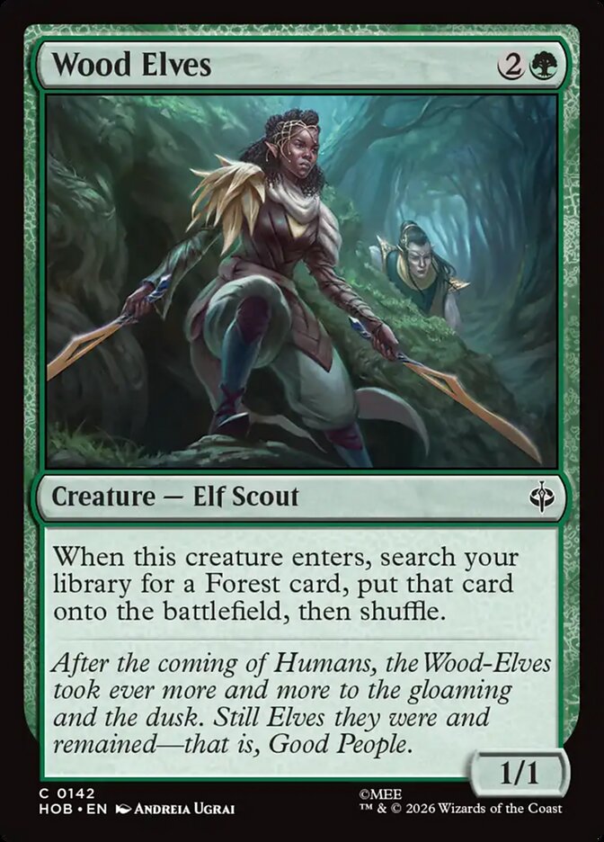 Wood Elves 142 (The Hobbit)  - Foil | Good Games Morley