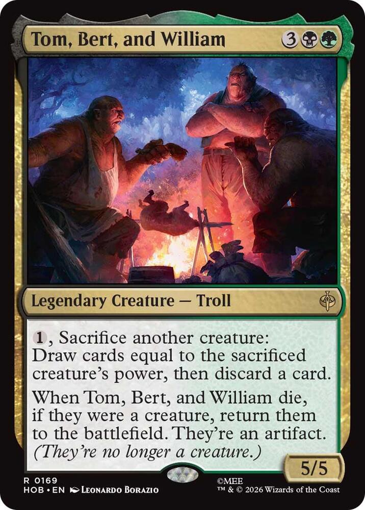 Tom, Bert, and William 169 (The Hobbit)  | Good Games Morley