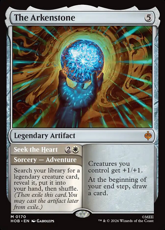 The Arkenstone // Seek the Heart 170 (The Hobbit)  - Foil | Good Games Morley