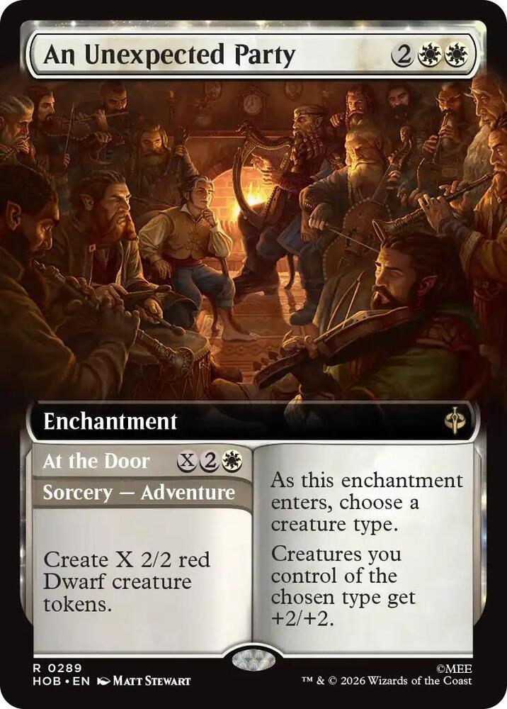 An Unexpected Party // At The Door 289 (The Hobbit)  - Extended Art | Good Games Morley