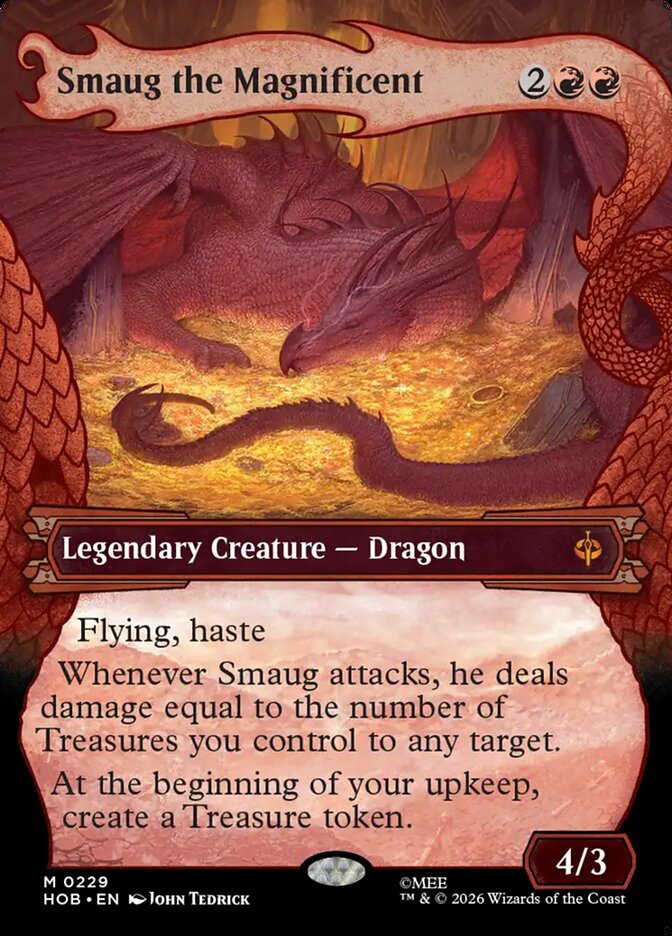Smaug the Magnificent 229 (The Hobbit)  - Showcase Foil | Good Games Morley