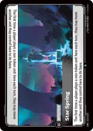 Star Spring 215/219 (Unleashed)  | Good Games Morley