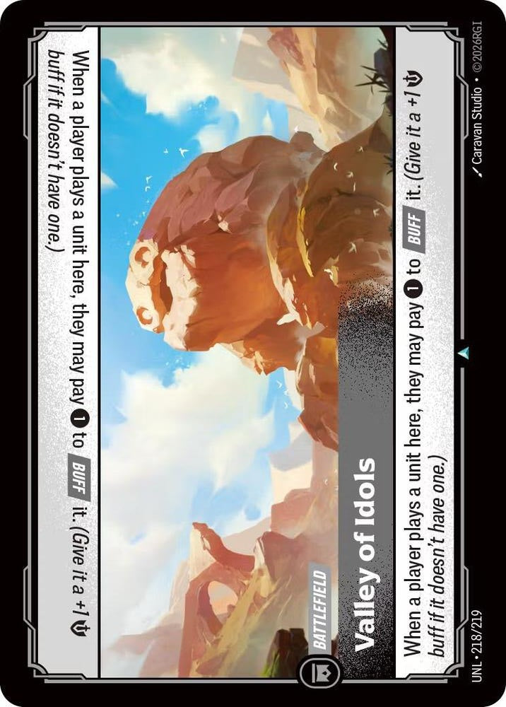 Valley of Idols 218/219 (Unleashed)  | Good Games Morley