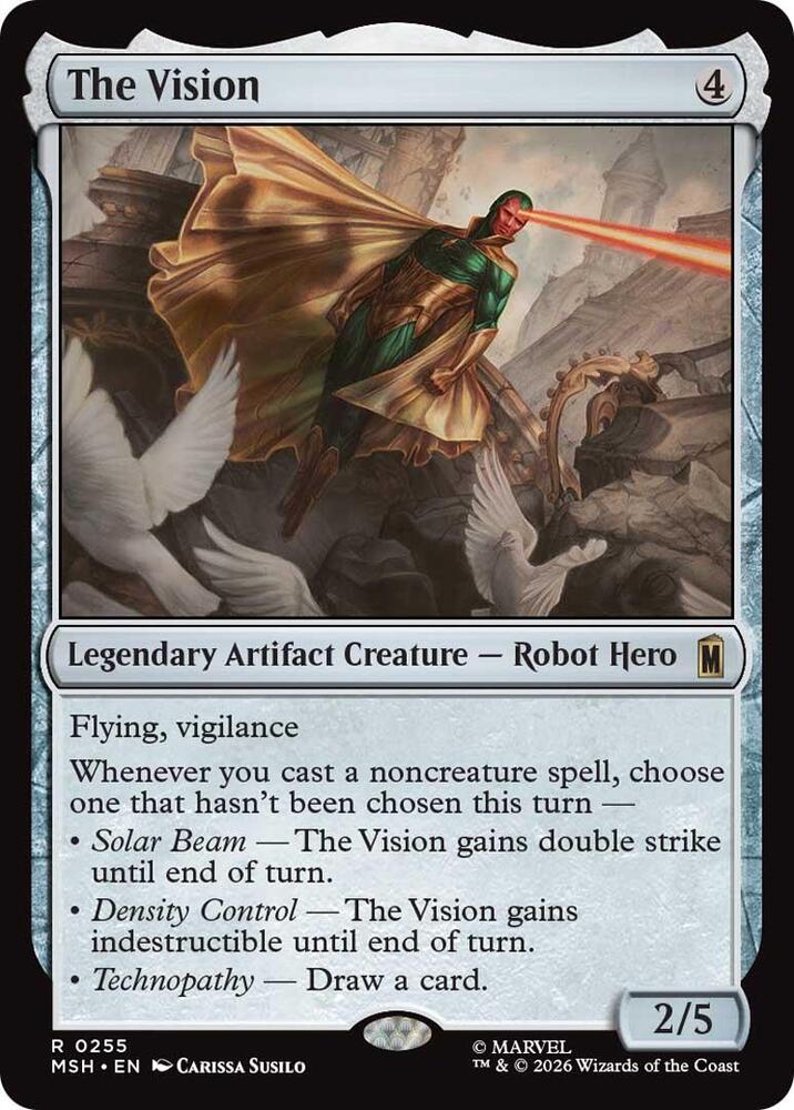 The Vision 255 (Marvel Super Heroes)  - Foil | Good Games Morley
