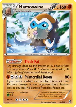 Mamoswine 82/162 (XY - BREAKthrough)  - Holofoil | Good Games Morley