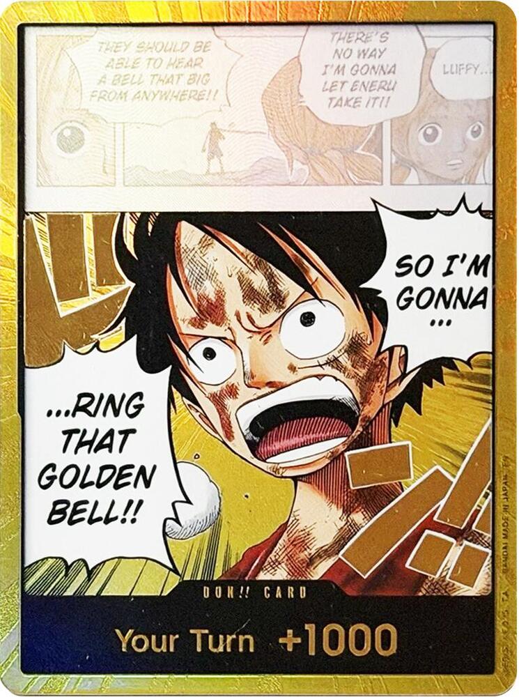 DON!! (Luffy) (Gold)  (Adventure on Kami's Island)  - Foil | Good Games Morley