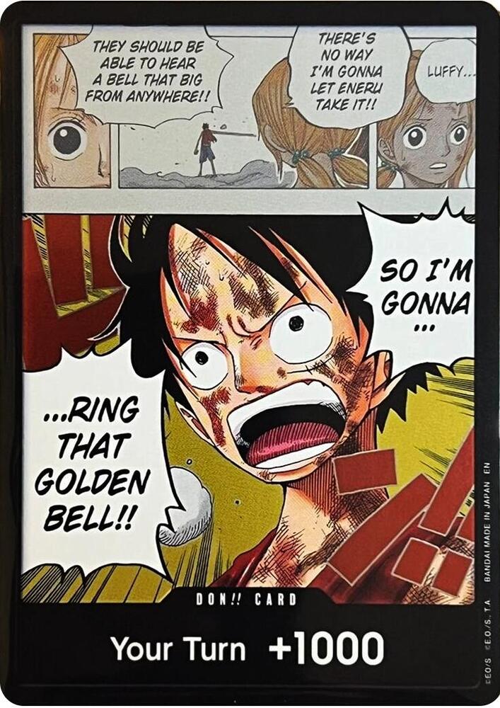 DON!!  (Luffy)  (Adventure on Kami's Island)  - Foil | Good Games Morley