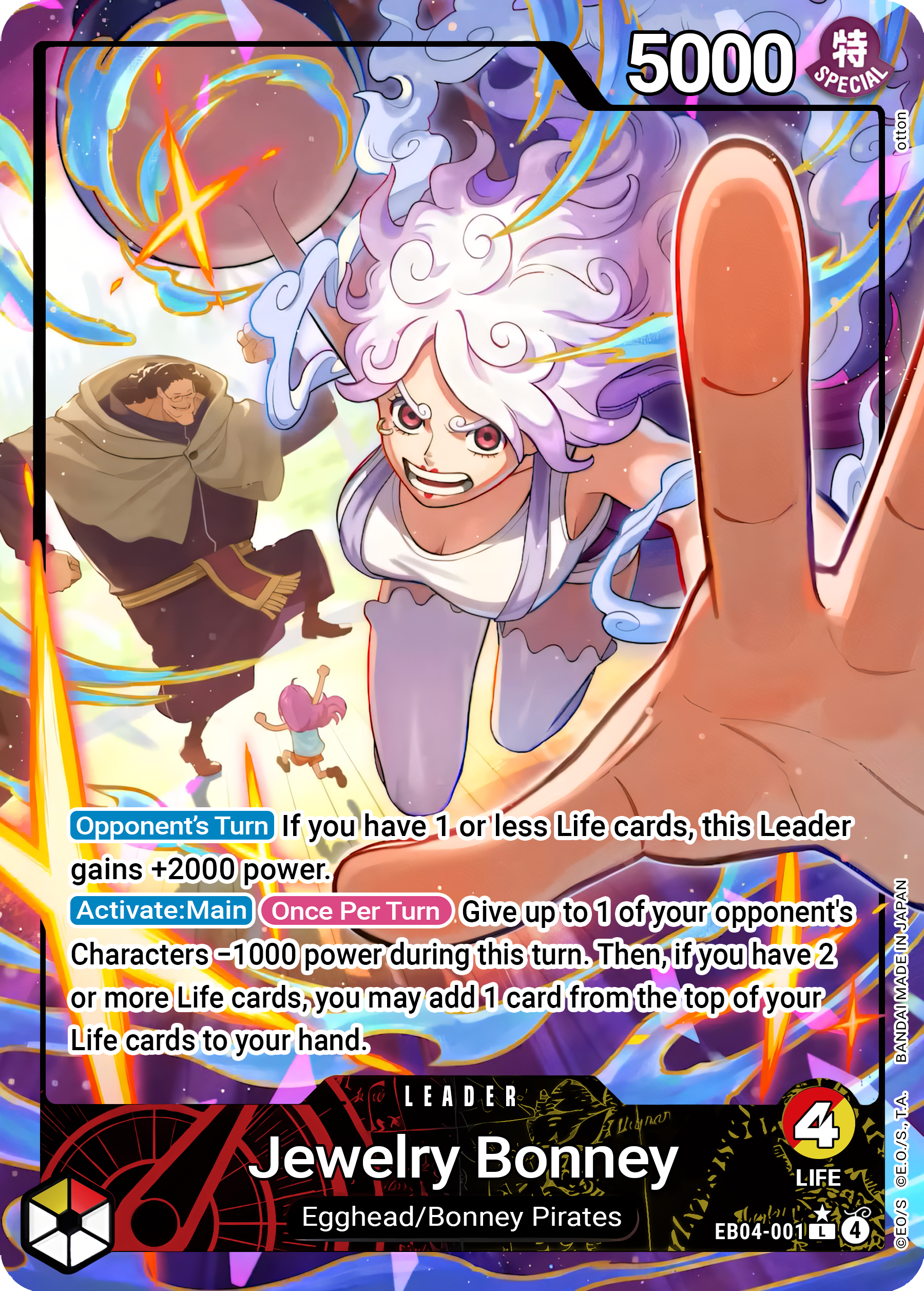 Jewelry Bonney EB04-001 (Adventure on Kami's Island)  - Alternate Art Foil | Good Games Morley