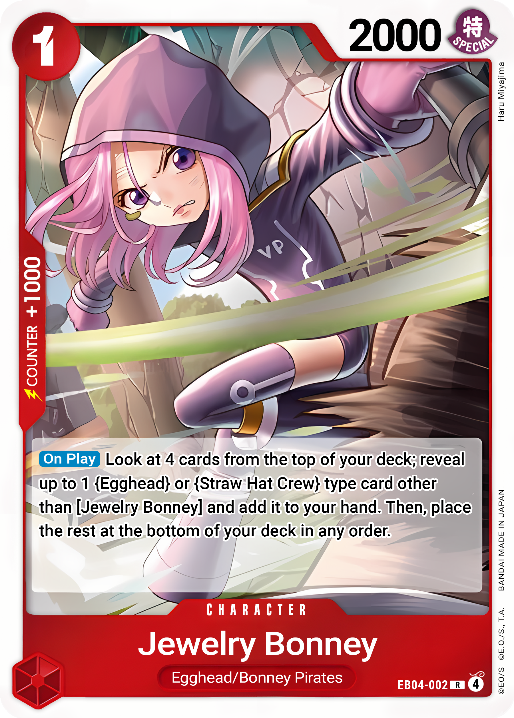 Jewelry Bonney EB04-002 (Adventure on Kami's Island)  - Foil | Good Games Morley