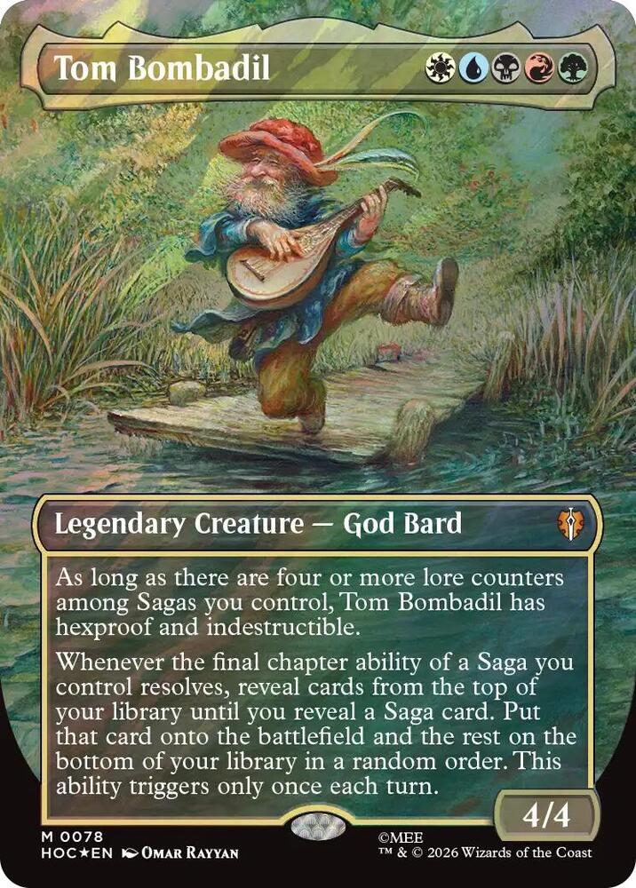 Tom Bombadil 78 (The Hobbit: Eternal-Legal)  - Borderless Surge Foil | Good Games Morley