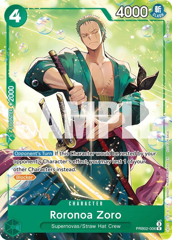 Roronoa Zoro (Welcome Pack 2026 Vol.1) PRB02-006 (One Piece Promotion Cards)  | Good Games Morley