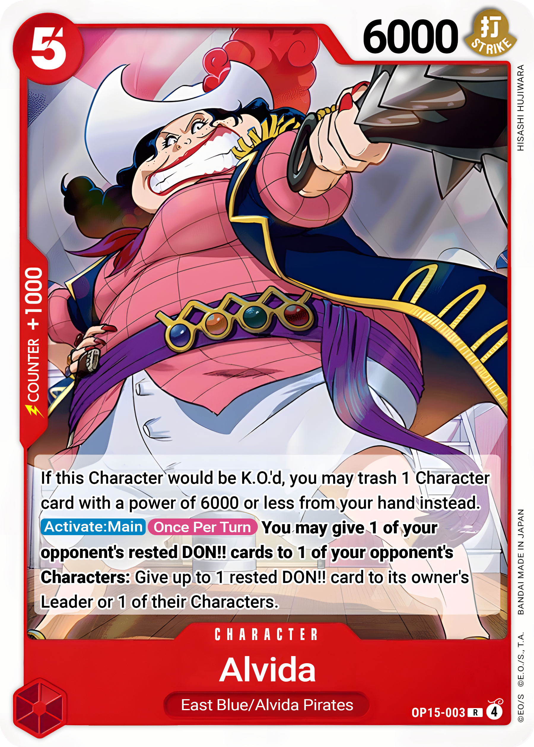 Alvida OP15-003 (Adventure on Kami's Island)  - Foil | Good Games Morley