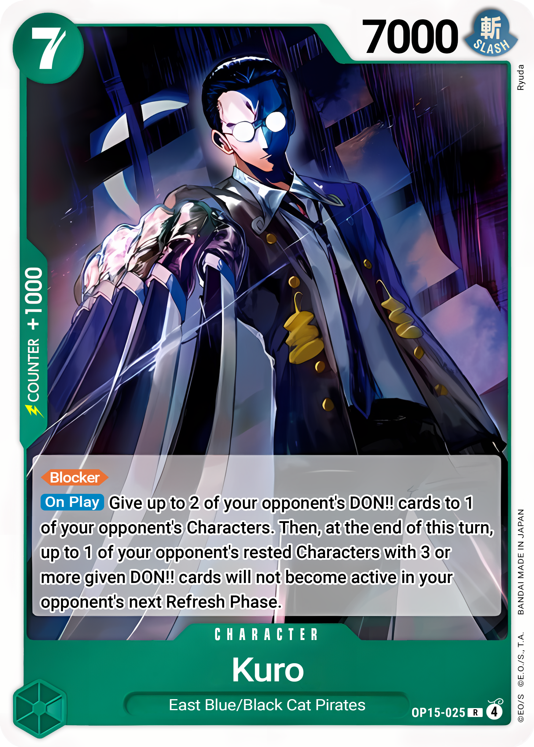 Kuro OP15-025 (Adventure on Kami's Island)  - Foil | Good Games Morley