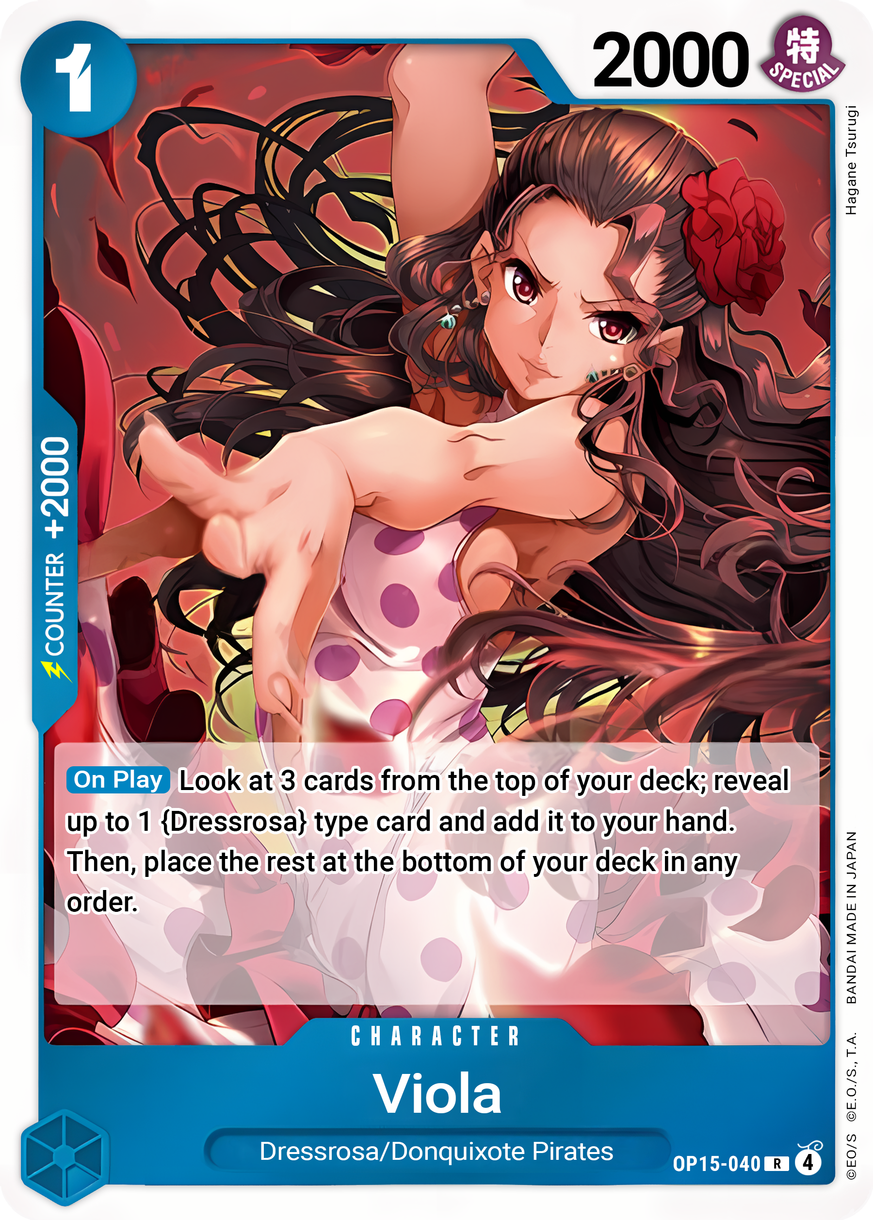 Viola OP15-040 (Adventure on Kami's Island)  - Foil | Good Games Morley