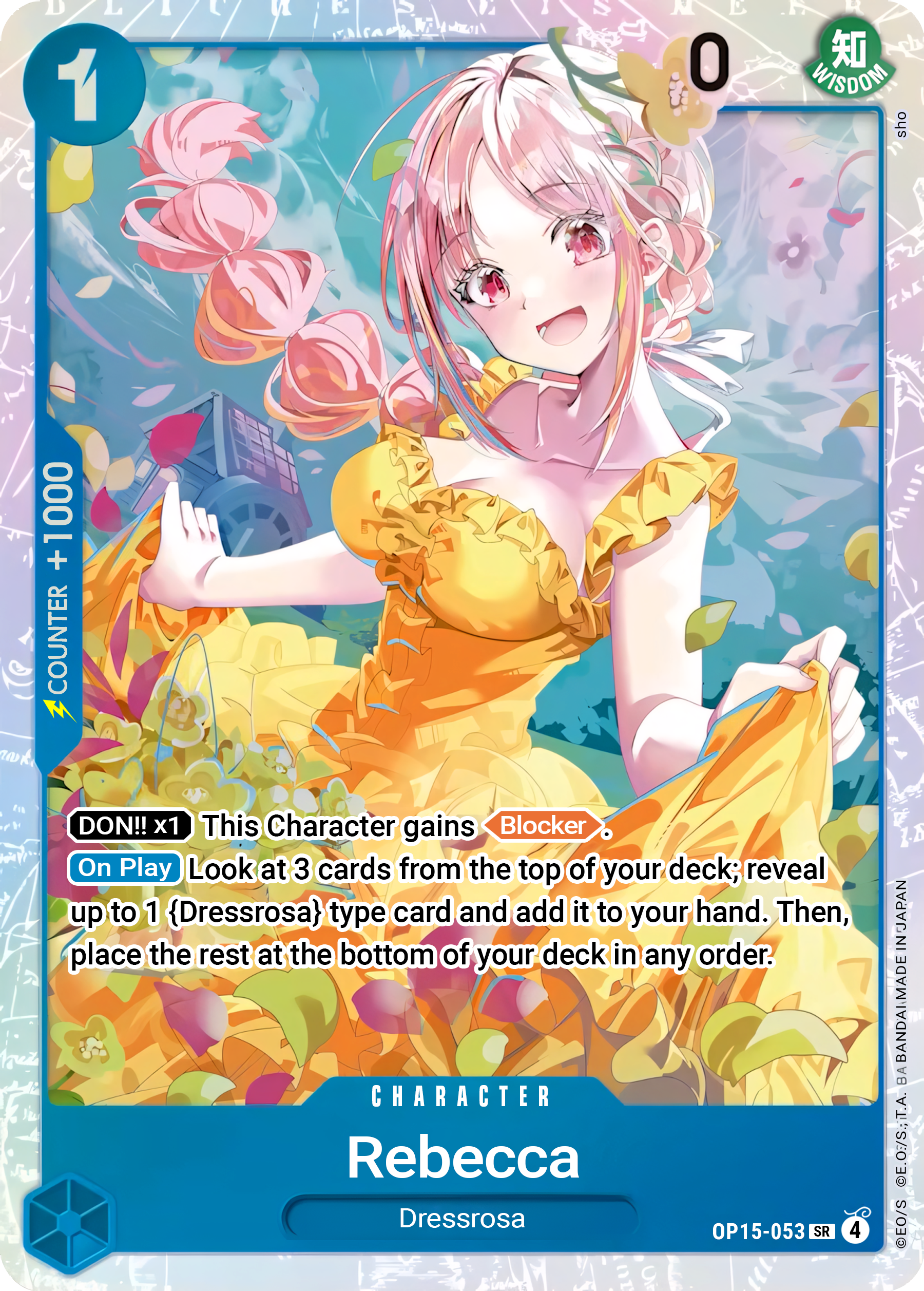 Rebecca OP15-053 (Adventure on Kami's Island)  - Foil | Good Games Morley