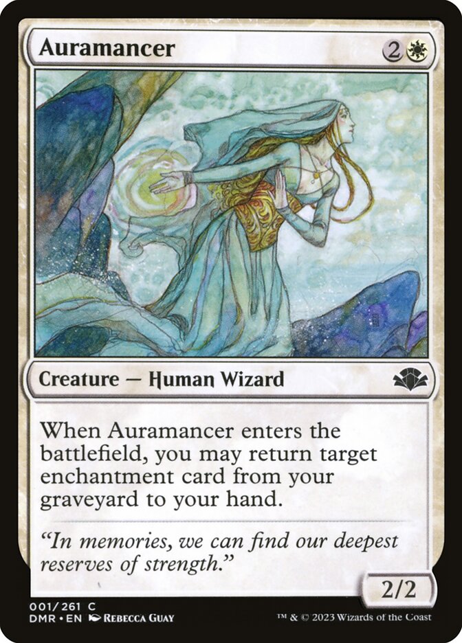 Auramancer 1/261 (Dominaria Remastered)  - Foil | Good Games Morley