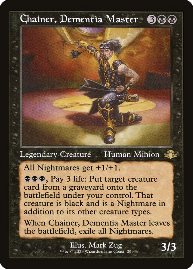 Chainer, Dementia Master 299 (Dominaria Remastered)  - Retro | Good Games Morley