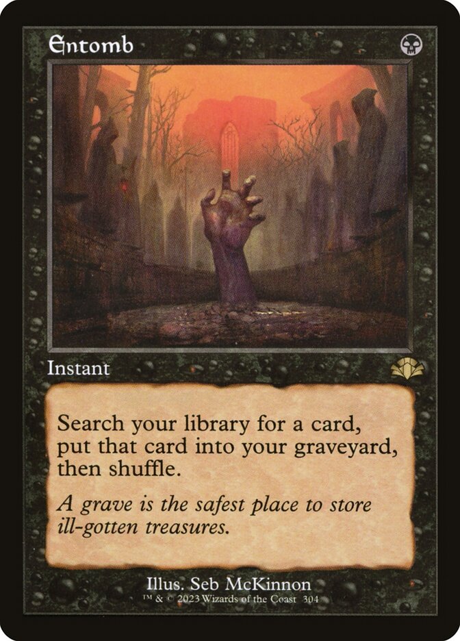 Entomb 304 (Dominaria Remastered)  - Retro | Good Games Morley
