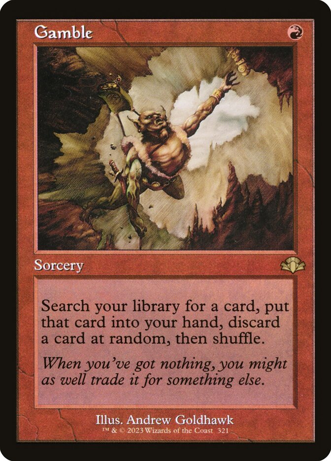Gamble 321/261 (Dominaria Remastered)  - Retro | Good Games Morley
