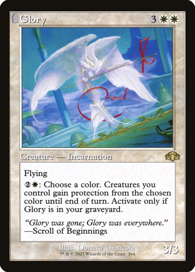 Glory 264/261 (Dominaria Remastered)  - Retro | Good Games Morley