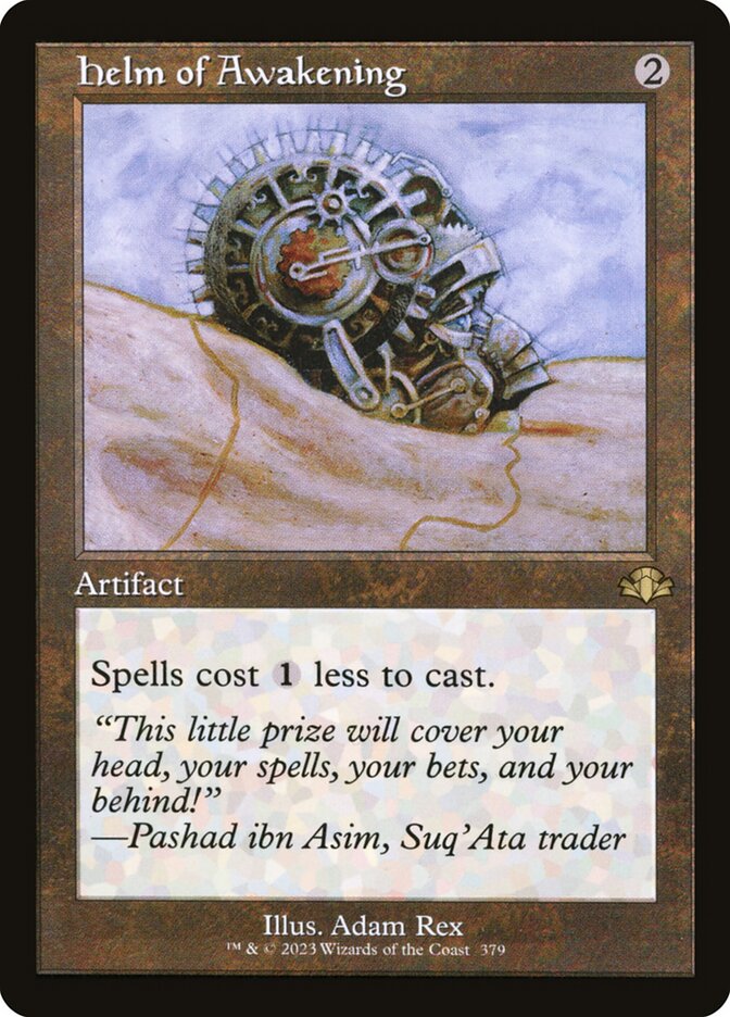 Helm of Awakening 379/261 (Dominaria Remastered)  - Retro | Good Games Morley