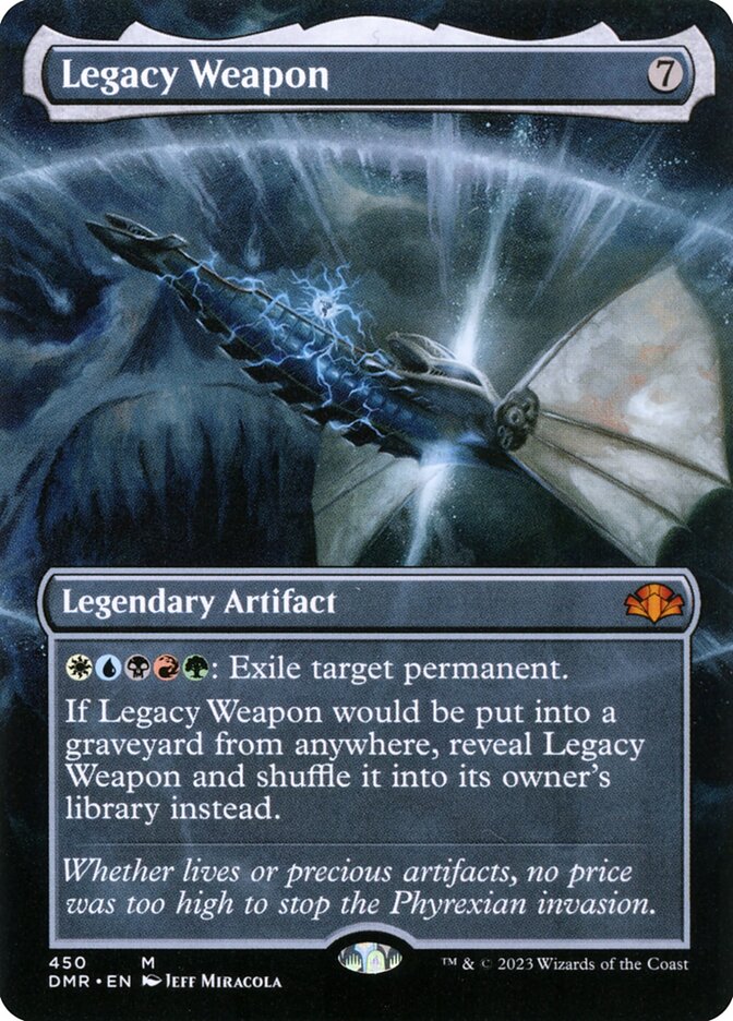 Legacy Weapon 450/261 (Dominaria Remastered)  - Borderless | Good Games Morley