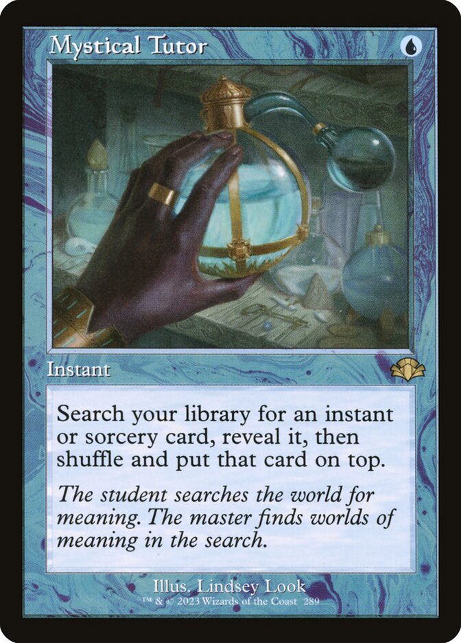Mystical Tutor 289/261 (Dominaria Remastered)  - Retro Foil | Good Games Morley
