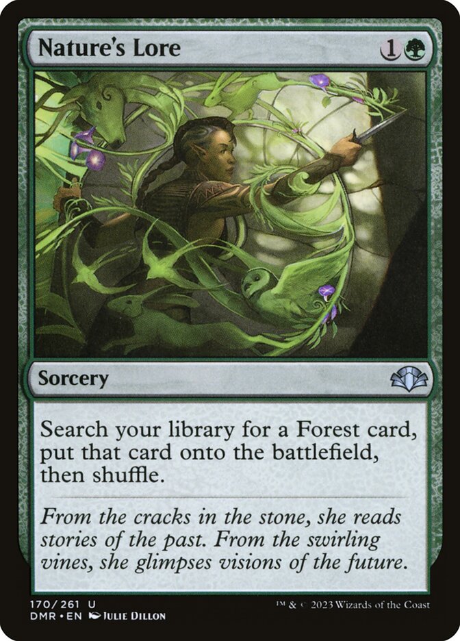 Nature's Lore 170 (Dominaria Remastered)  - Foil | Good Games Morley