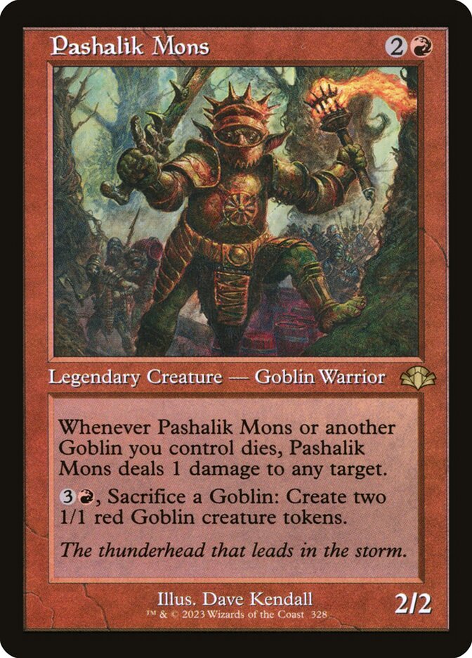 Pashalik Mons 328 (Dominaria Remastered)  - Retro | Good Games Morley