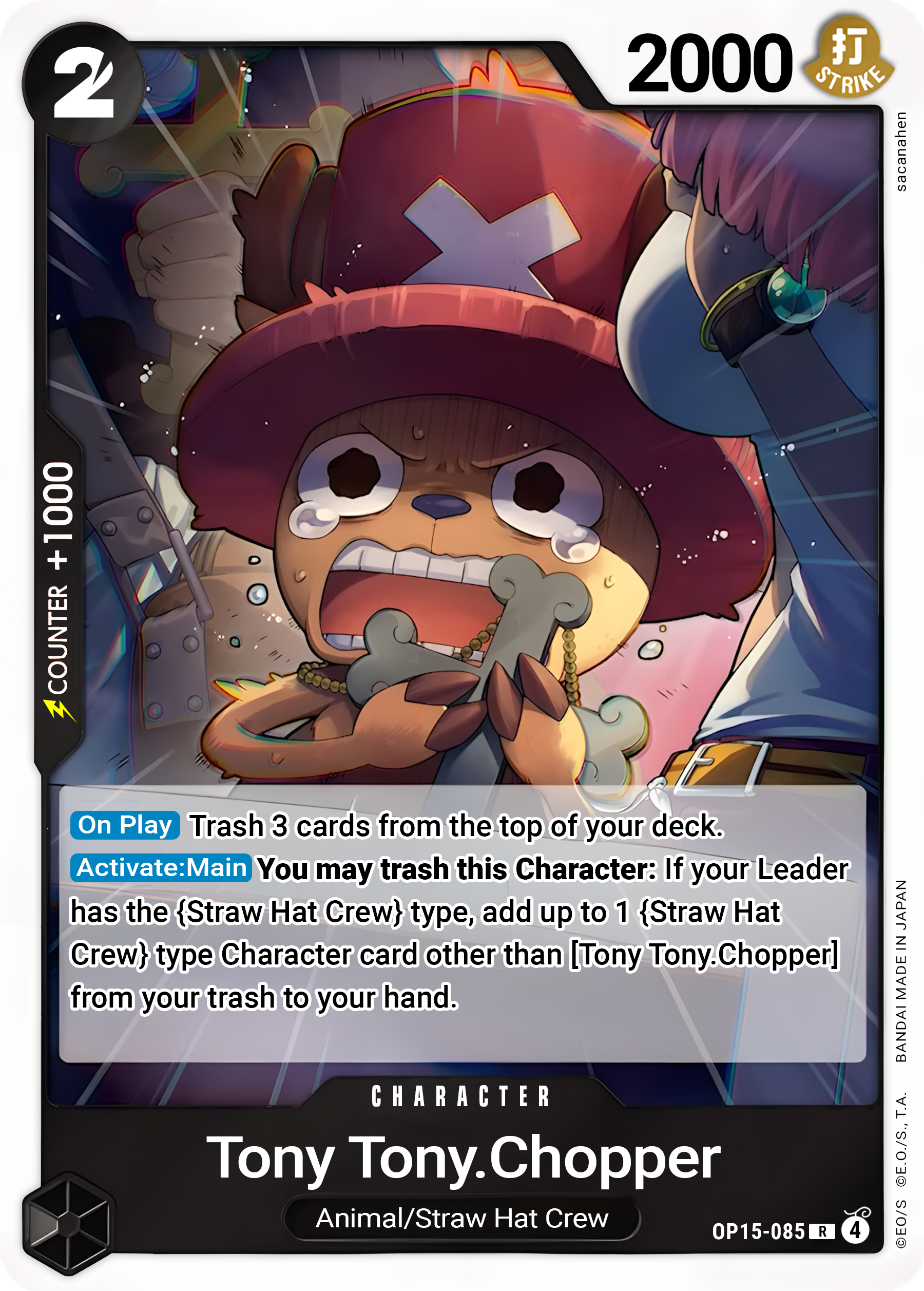 Tony Tony.Chopper OP15-085 (Adventure on Kami's Island)  - Foil | Good Games Morley