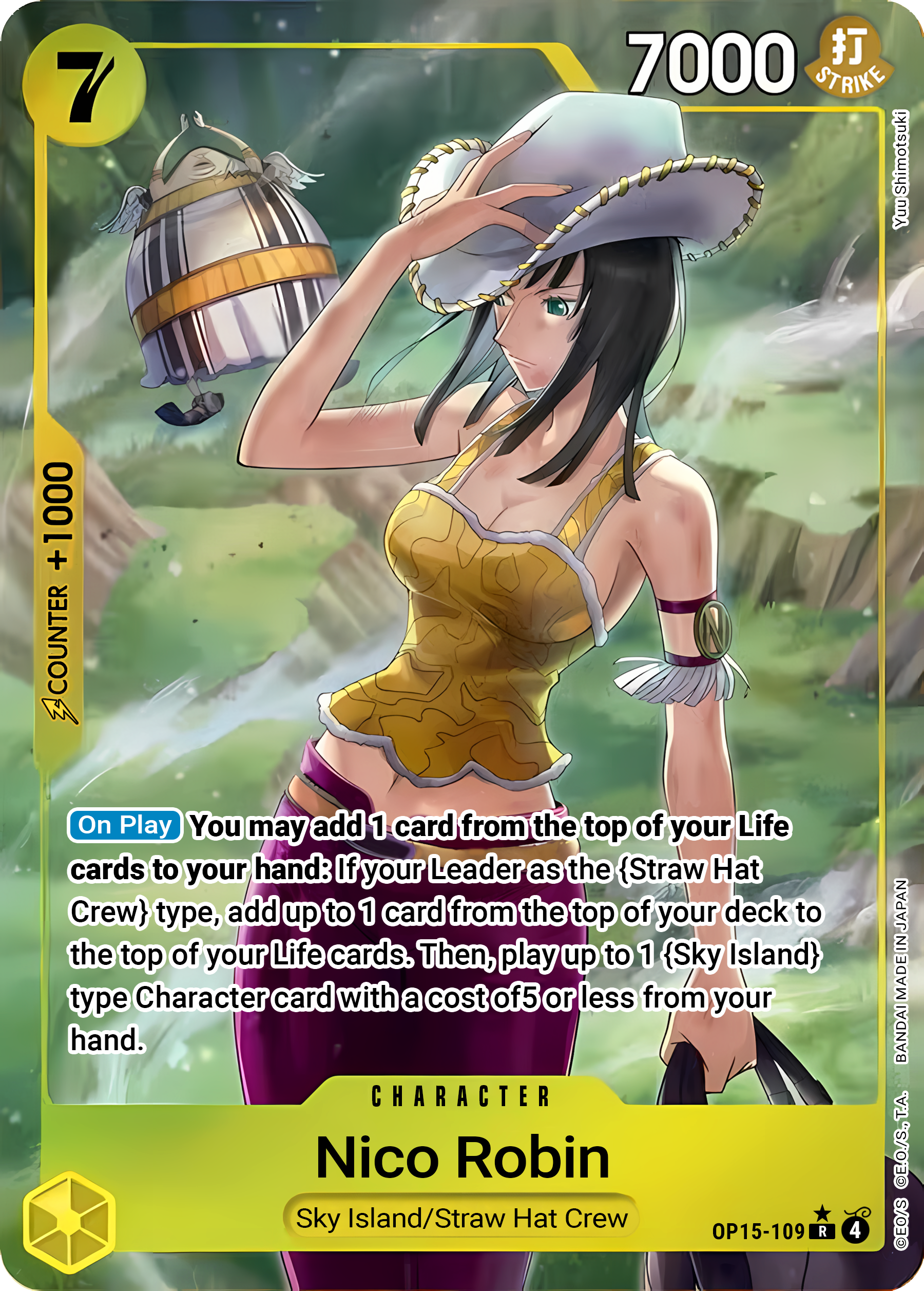 Nico Robin OP15-109 (Adventure on Kami's Island)  - Alternate Art Foil | Good Games Morley