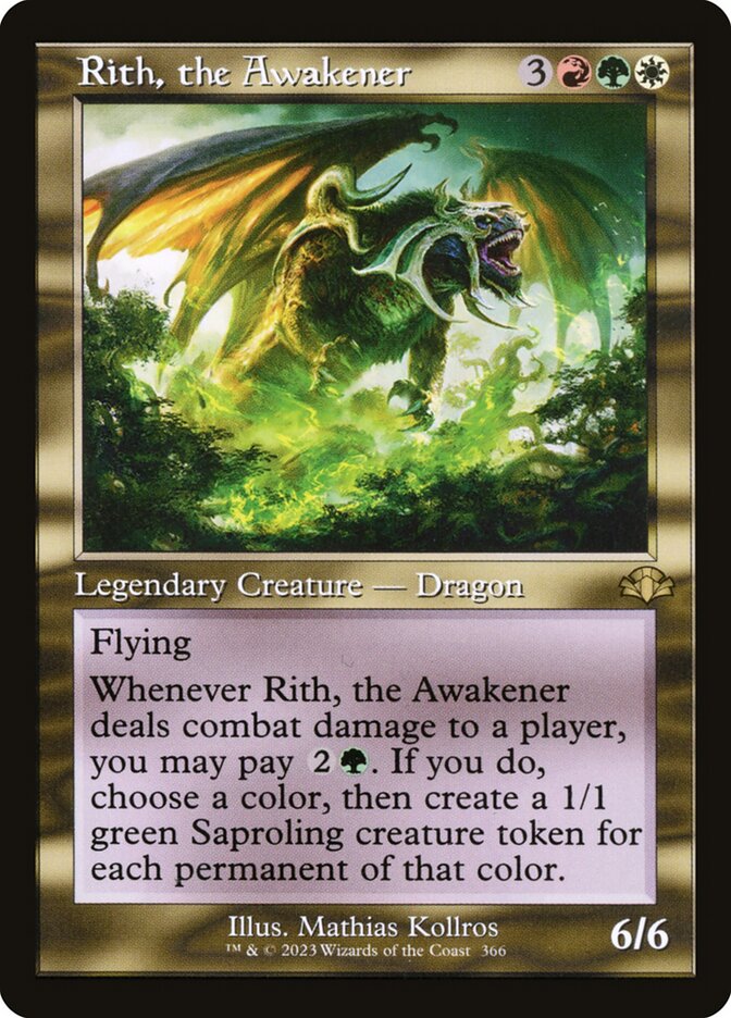 Rith, the Awakener 366/261 (Dominaria Remastered)  - Retro | Good Games Morley