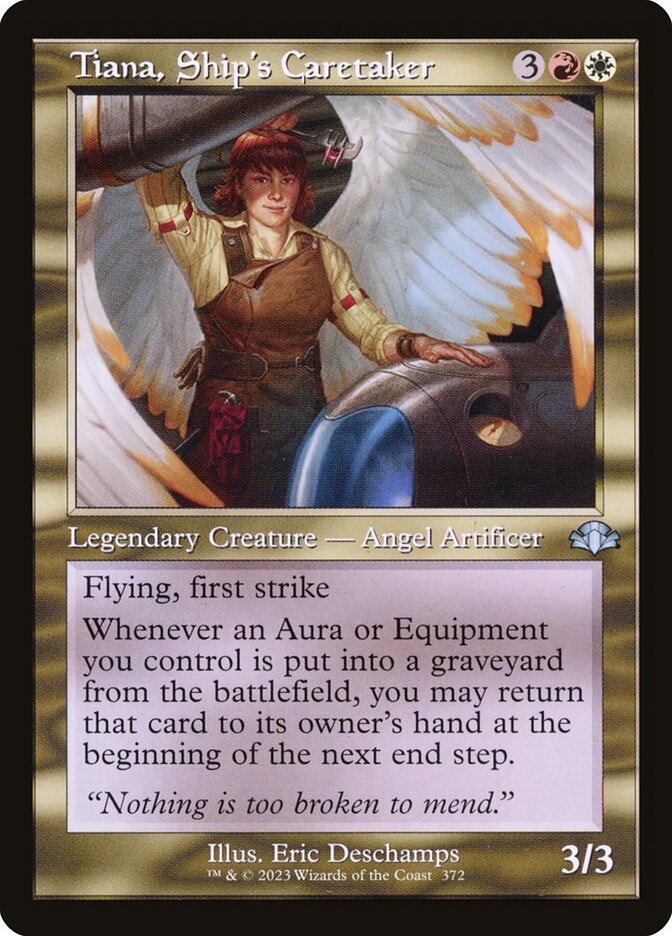 Tiana, Ship's Caretaker 372 (Dominaria Remastered)  - Retro | Good Games Morley
