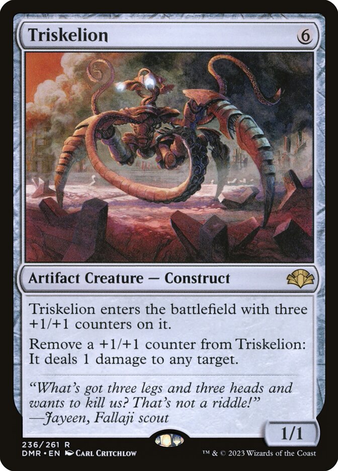Triskelion 236/261 (Dominaria Remastered)  | Good Games Morley