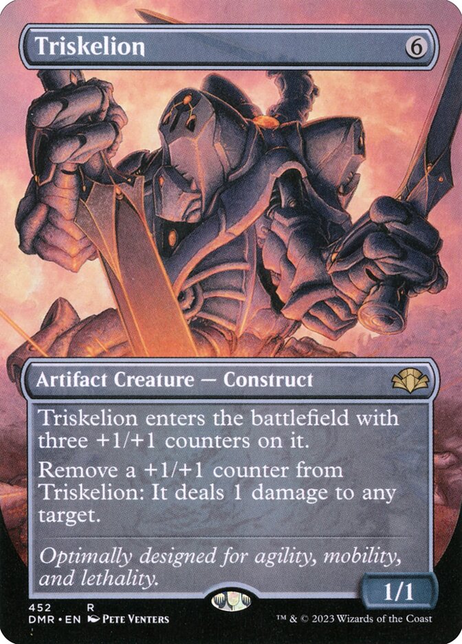 Triskelion 452 (Dominaria Remastered)  - Borderless | Good Games Morley